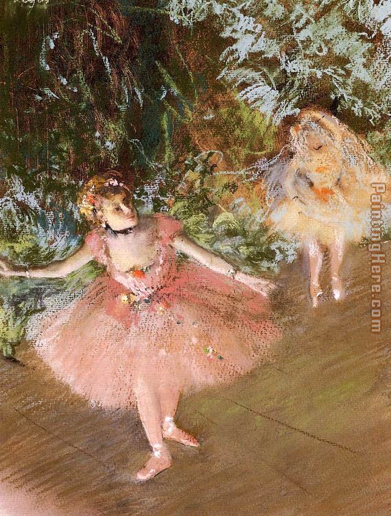 Edgar Degas Dancer on Stage